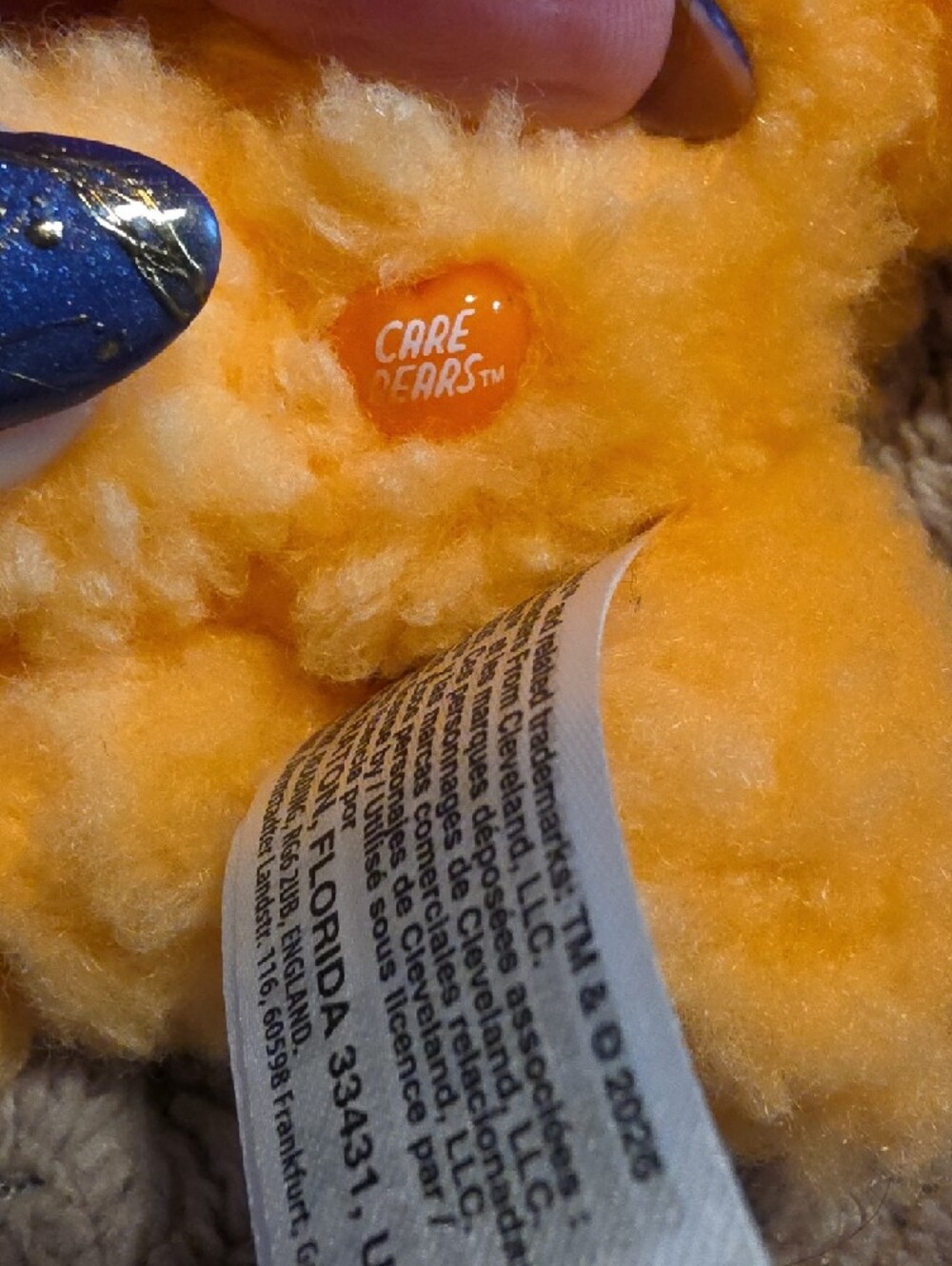 Care Bears Orange Plush Bear Duo - *Price Is For Both* - Picture 3 of 8